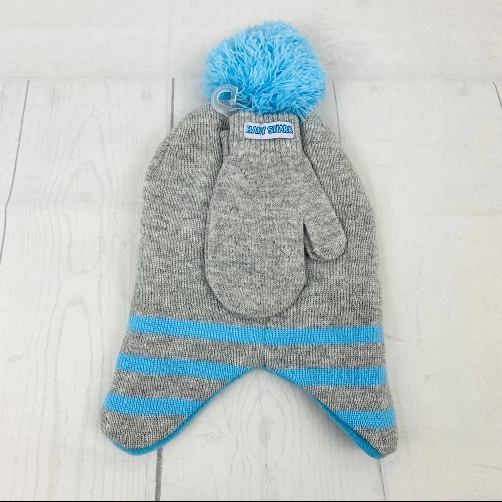 BabyShark | Toddlers Hat/ gloves set